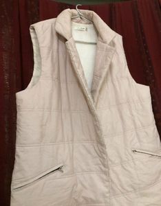 J.run Pink Sleeveless Coat