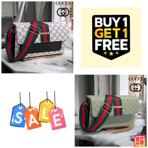 GUCCI &amp; LV BOX TYPE SLING BAG COMBO