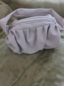Miniso Off-white Baguette/ Purse/ Party Bag