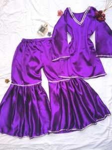 Festive Corset Kurta &amp; Garara Set 💜