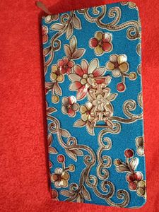 Floral Pattern Wallet