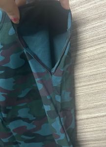 Camouflage Crop Tshirt