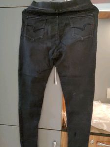 Lee Cooper Black Denim Jegging