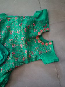 Long Frock With Leggin And Chunnidar