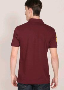 USPA Maroon Polo Shirt - Size M