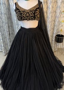 Elegant Black Lehenga Choli
