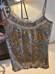 Floral Lace Cami Top