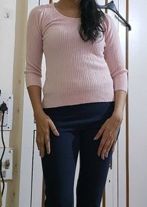 Bossini Pastel Pink Skivi Sweater Top