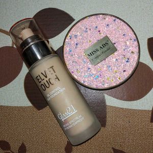 MISS ADS Compact &amp; Glam21 Foundation