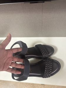 Black Catwalk Wedges