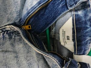 H&amp;M Denim Cargo Jeans🌻with Free Gifts