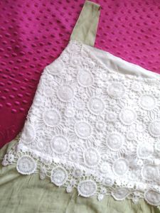 Crochet Detail Dress