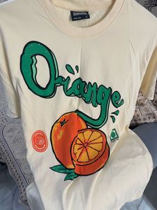 Bonkers Corner Orange Graphic Tee - Trendy!