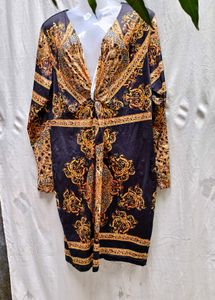 3126. GORGEOUS ROYAL DRESS