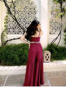 Red Pant Suit with Jacket