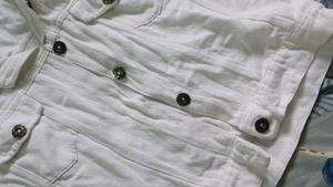 White Denim Jacket