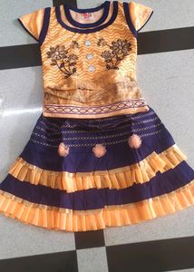 Girls Dress Top &amp;Skirt