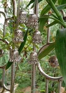 Oxidized Long Layered Jhumka for Women