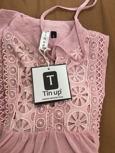 Pink Embroidered Top