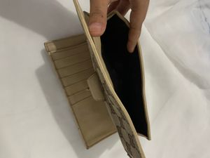 Gucci GG Vintage Coded Bulet LeatherBifold Wallet