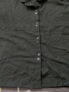 Elegant Black Button-Down Shirt