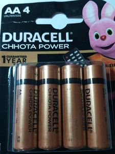 Duracell Chhota Power AA Remote Batteries (4 Pack)