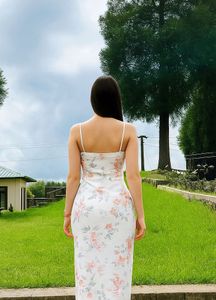 Floral Print Maxi Dress