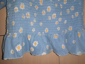Sky Blue Offshoulder Top