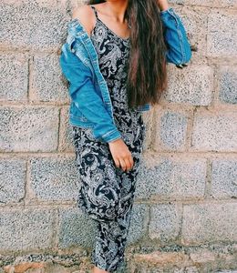 Paisley Print Maxi Dress