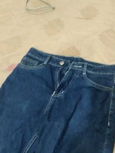 Dark Blue Denim Jeans