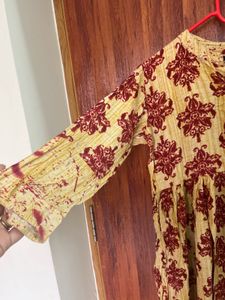 Boho Print Midi Dress