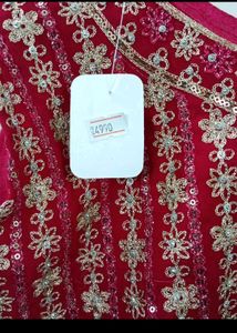 FIXED PRICE!!!WEDDING GOWN WITH DUPATTA