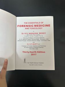 Forensic Medicine &amp; Toxicology Book