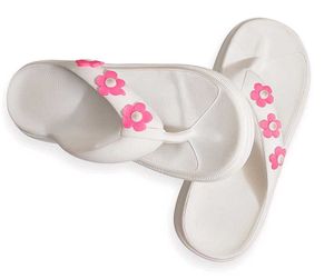 Floral Flip Flops