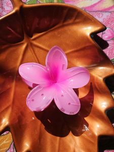 Flower Hair Claw Clips