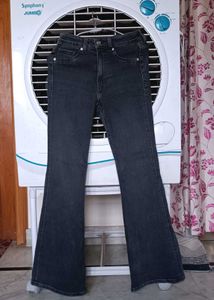 H&M High Waist Flared Jeans