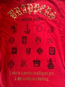 Graphic band tee punk