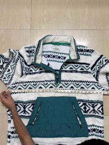 Hollister Patterned Fleece Jacket