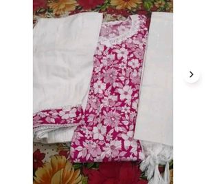 Floral Print Kurta Set