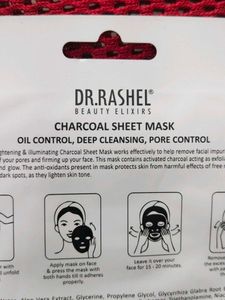 CHARCOAL SHEET MASK + Freebie