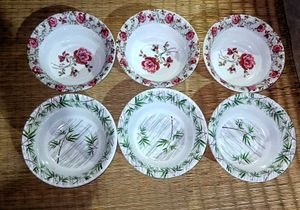 Six Piece Dinner Set Accessories Bowl