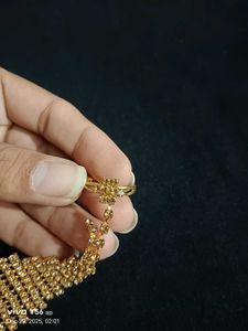 Ethnic Gold Finish Bracelet-Ring Combo