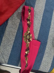 Gorgeous Pink &amp; Gold Anarkali