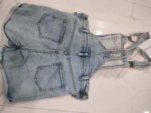 Short Denim Dungaree