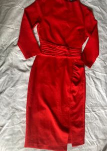 ZARA RED BODYCON DRESS