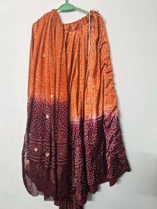Navratri Ghagra Lehenga Choli Skirt Top Dupatta