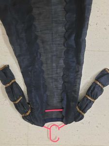 Royal blue pluffy sleeves outer for girls kids