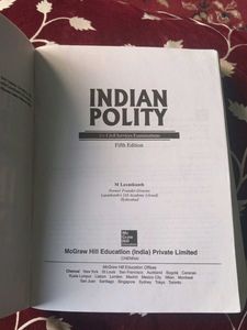 Indian Polity by M. Laxmikanth (5th Edition)