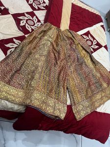 Skirt Type  Plazoo Suit With Good Flayered