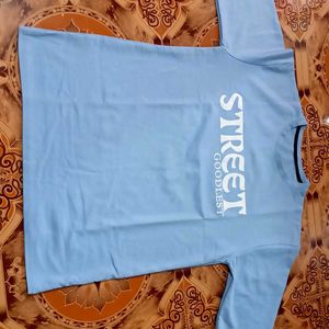 Blue Graphic T-Shirt